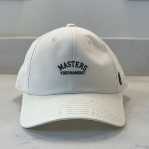 Masters - Berckman’s Place - White Baseball Cap with Green Embroidery